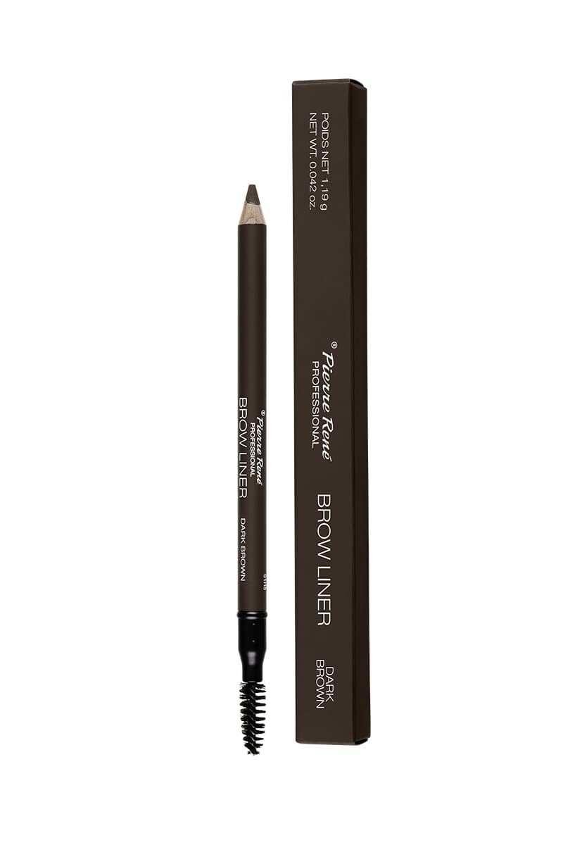 BROW LINER - Kredka do brwi ze szczoteczką - - 04 - DARK BROWN