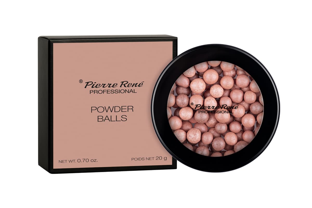Rene Powder Balls puder w kulkach brązująco-rozświetlający 04 Natural